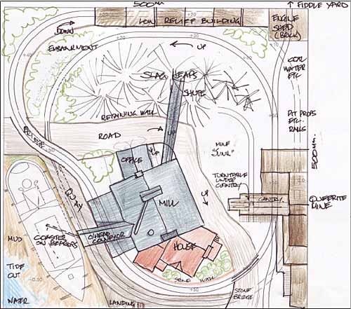 Curiosite Mine plan