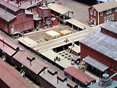 Sawmill lumber tram