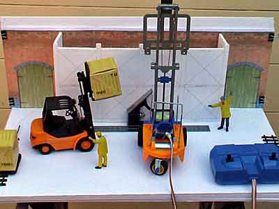 RC Forklift layout