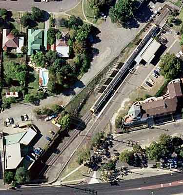 Carllingford Station in Sydney