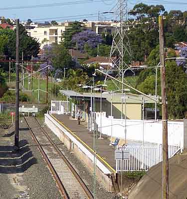 Carllingford Station in Sydney