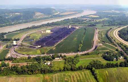 Ohio Rail to Barge Transfer