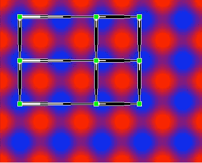 Atomic scale layout